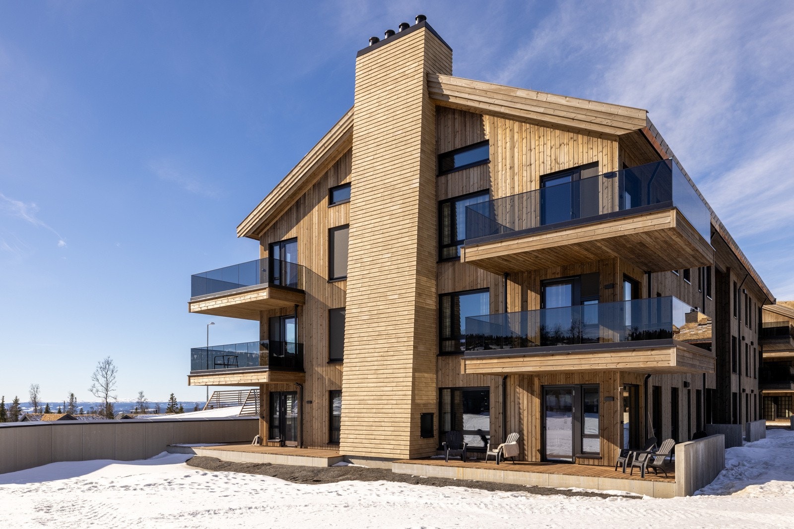 Boligene er bygget i samsvar med krav i Plan- og bygningsloven, teknisk forskrift av 2017 (TEK 17). Galleribilde