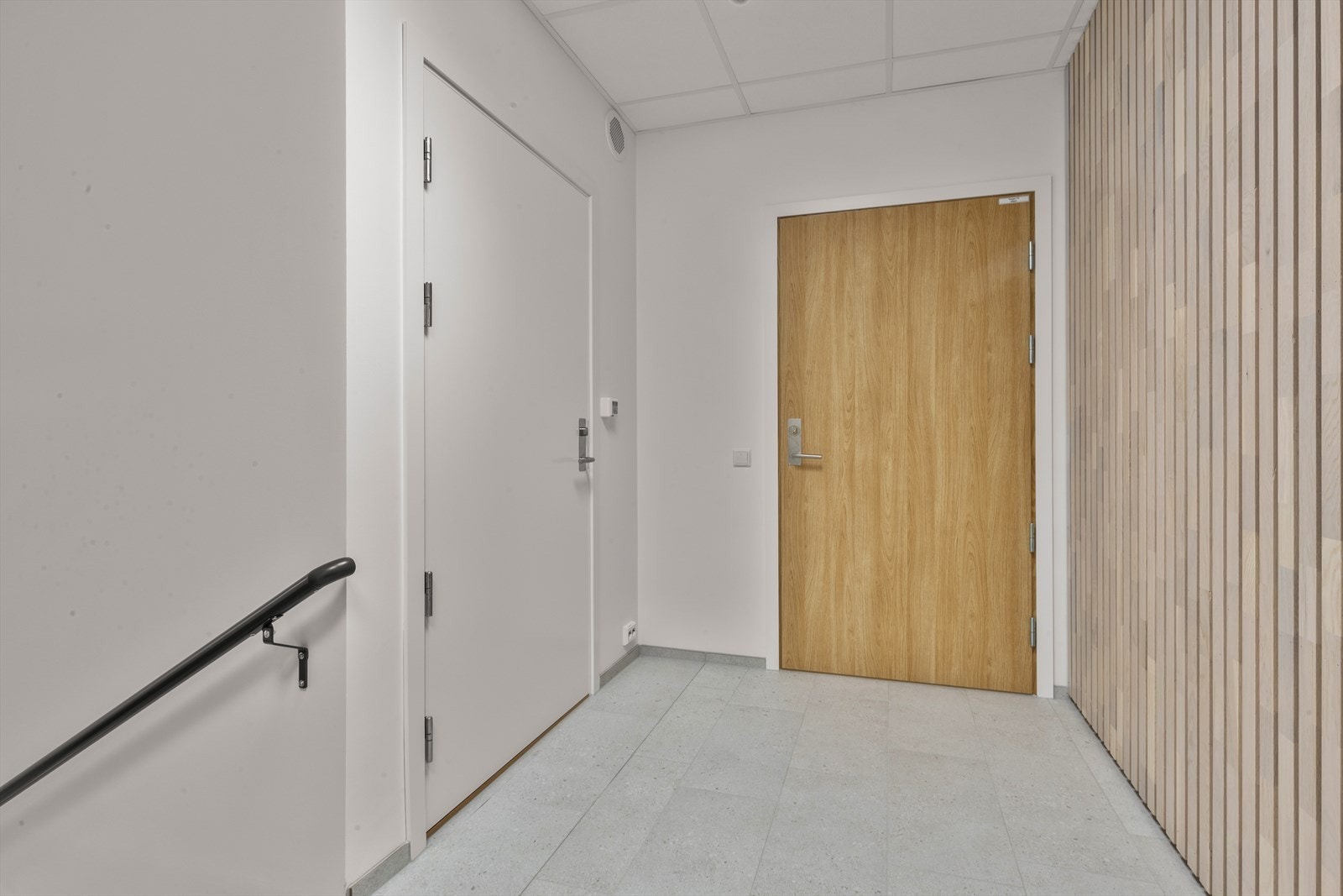 Inngangsdør. Galleribilde