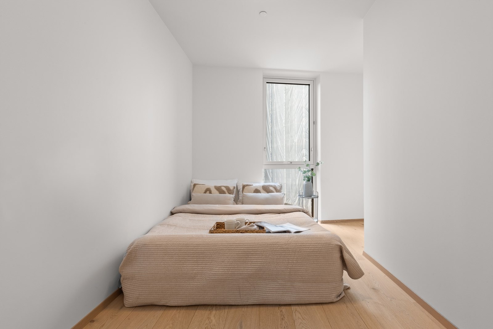 Hovedsoverom med plass til dobbeltseng. Galleribilde