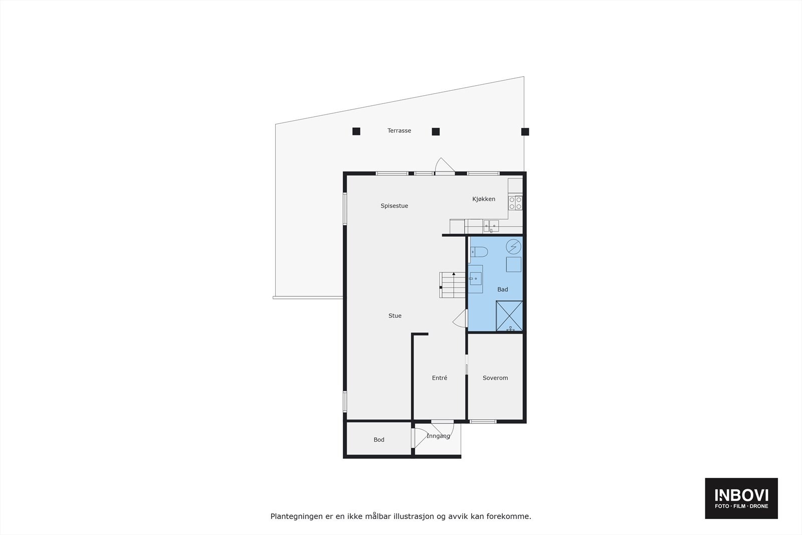 Planskisse - 1. etasje Galleribilde