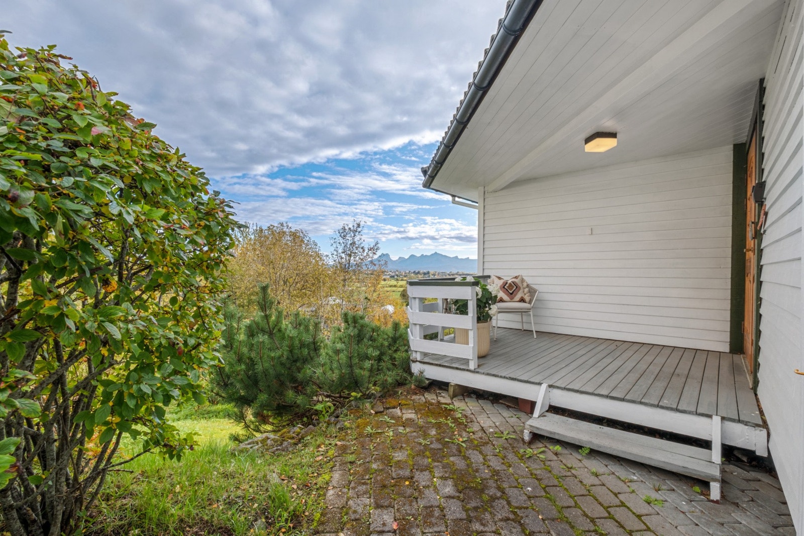 Upåklagelig utsikt fra inngangspartiet Galleribilde