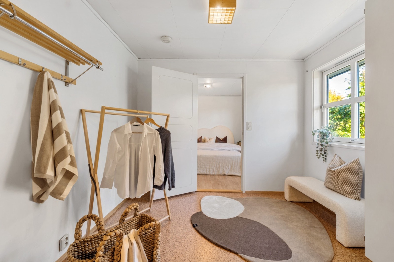 Videre kommer vi inn på hovedsoverommet Galleribilde