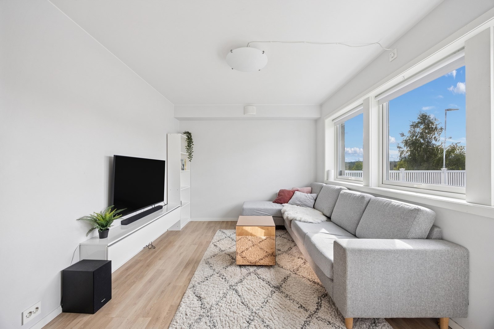 Stue i hybeldel. Galleribilde