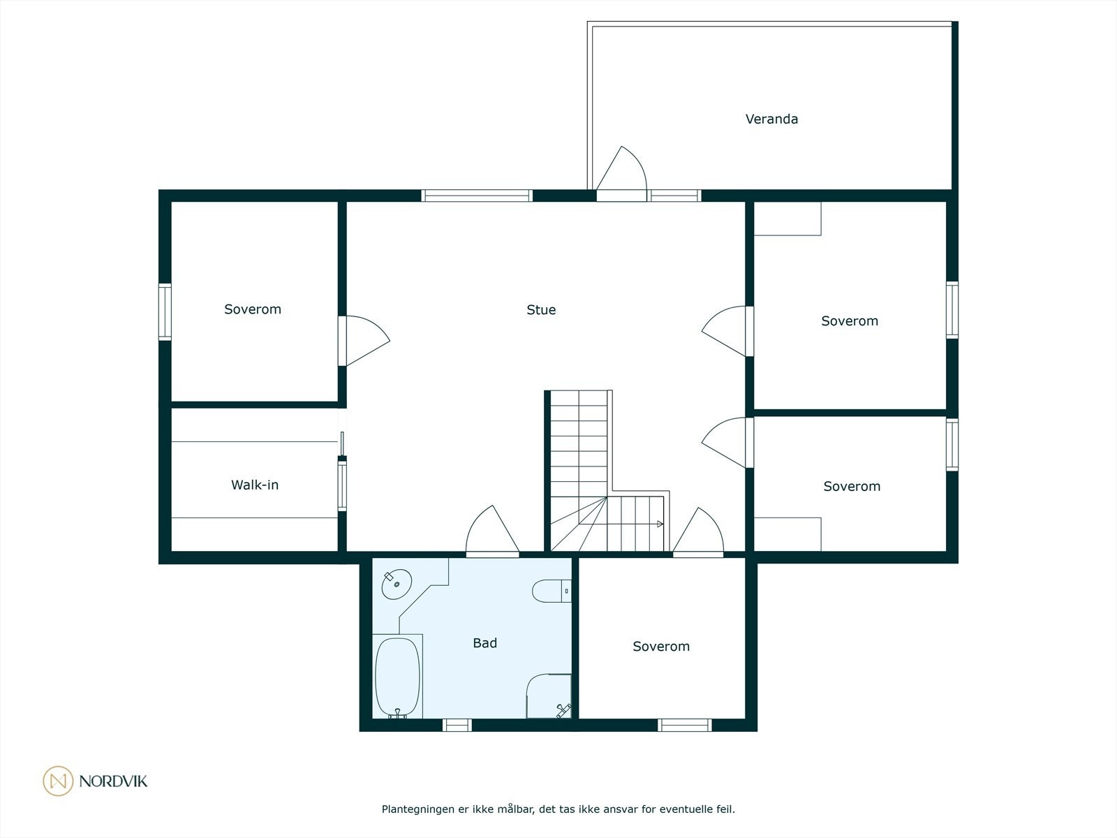 Plantegning 2.etasje Galleribilde
