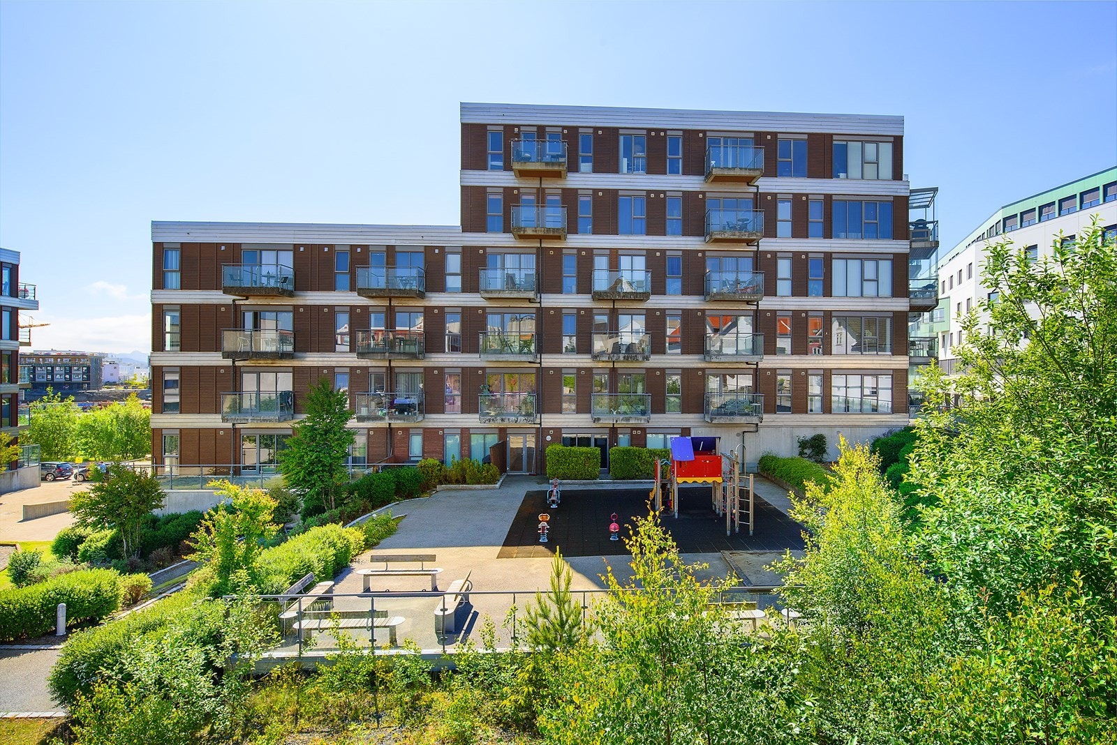 Sameiet Siriskjær Trinn 1 består av 50 eierseksjoner. Galleribilde