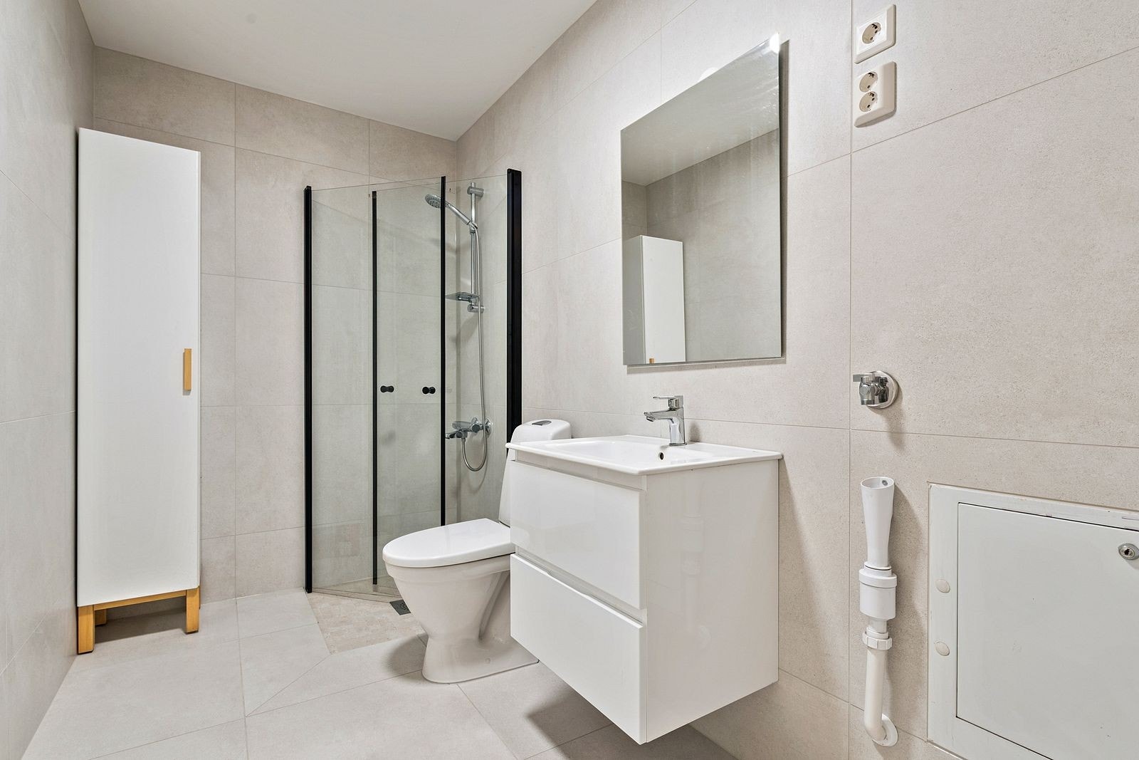 Nytt og moderne bad. Galleribilde