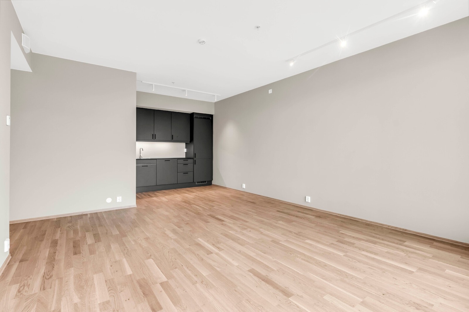 Åpen løsning mot kjøkkenet Galleribilde