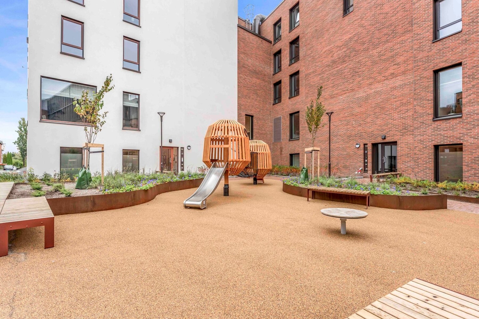 Koselige fellesarealer innad i bygningsmassen Galleribilde