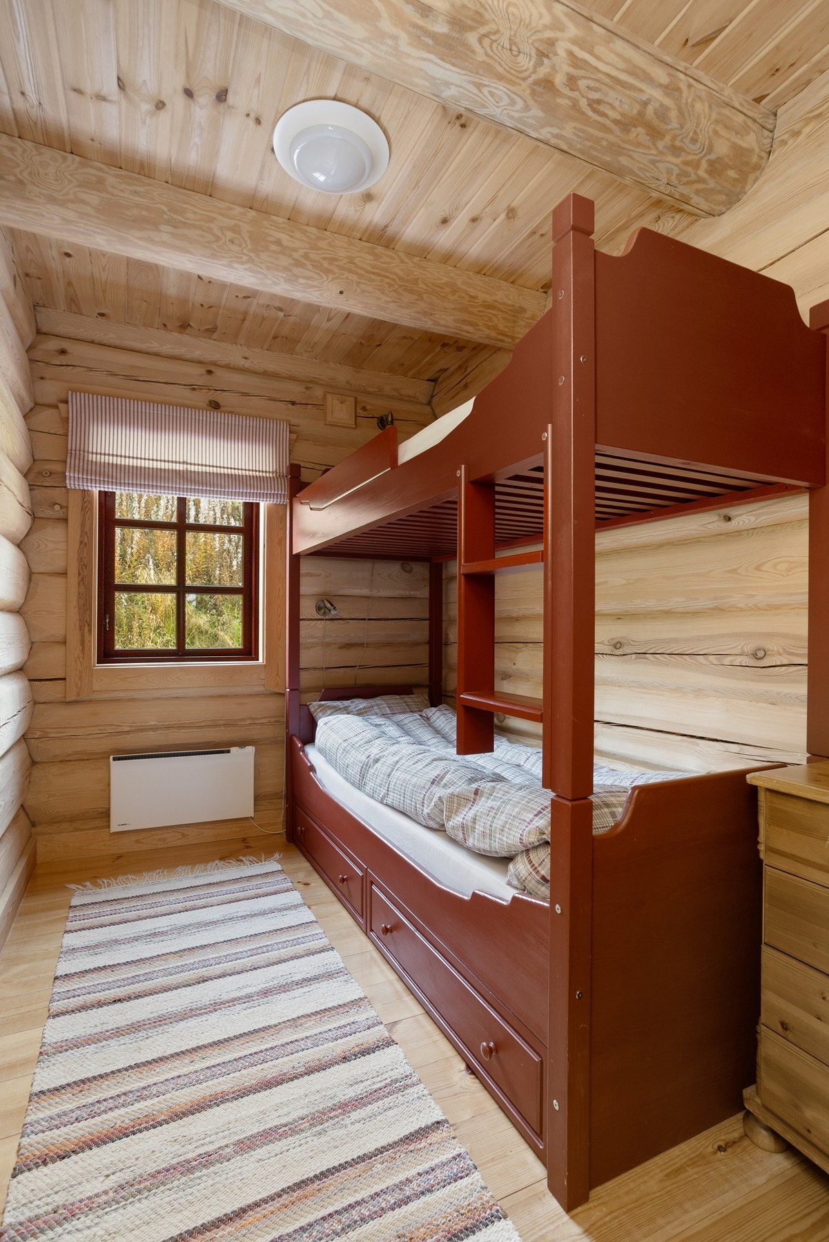 Soverom II innredet med køyeseng Galleribilde