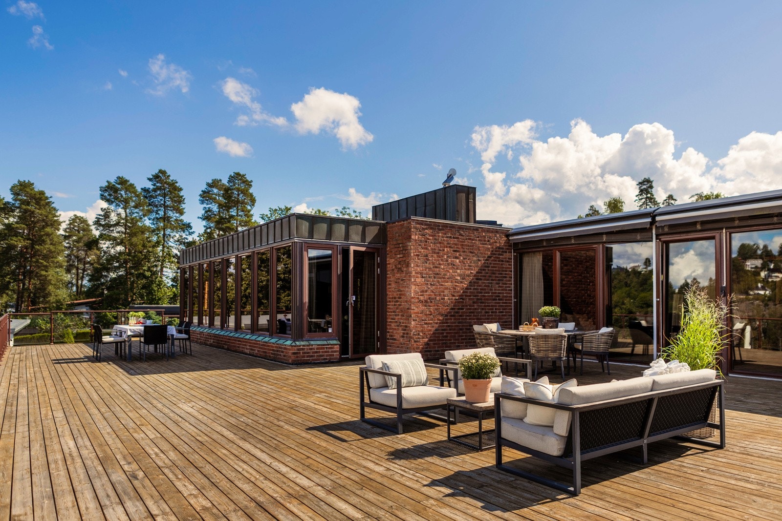 Terrasse på 230 kvm Galleribilde