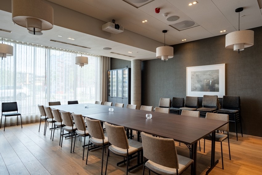 Serviceområdet betjenes av en heltidsansatt vert som hjelper med store og små tjenester Galleribilde