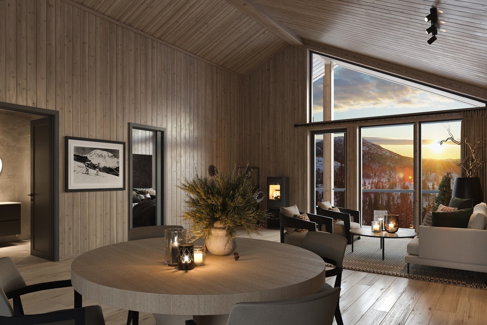 Her får du kvalitetsmessige leiligheter med gode løsninger som gir deg alt du drømmer om, både innenfor og utenfor dørstokken. (illustrasjon, kan avvike fra faktiske forhold) Galleribilde