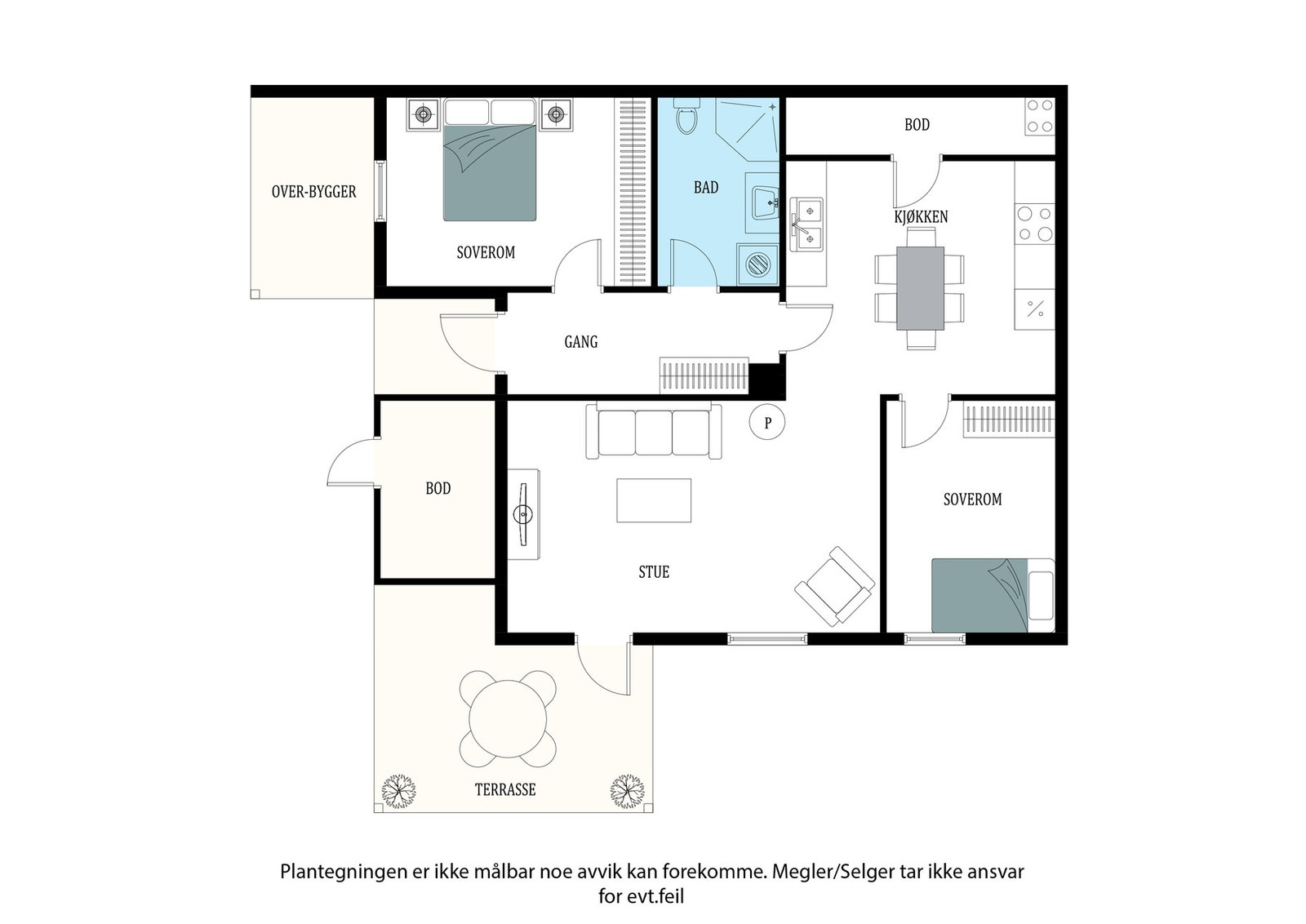 Planskisse. Galleribilde