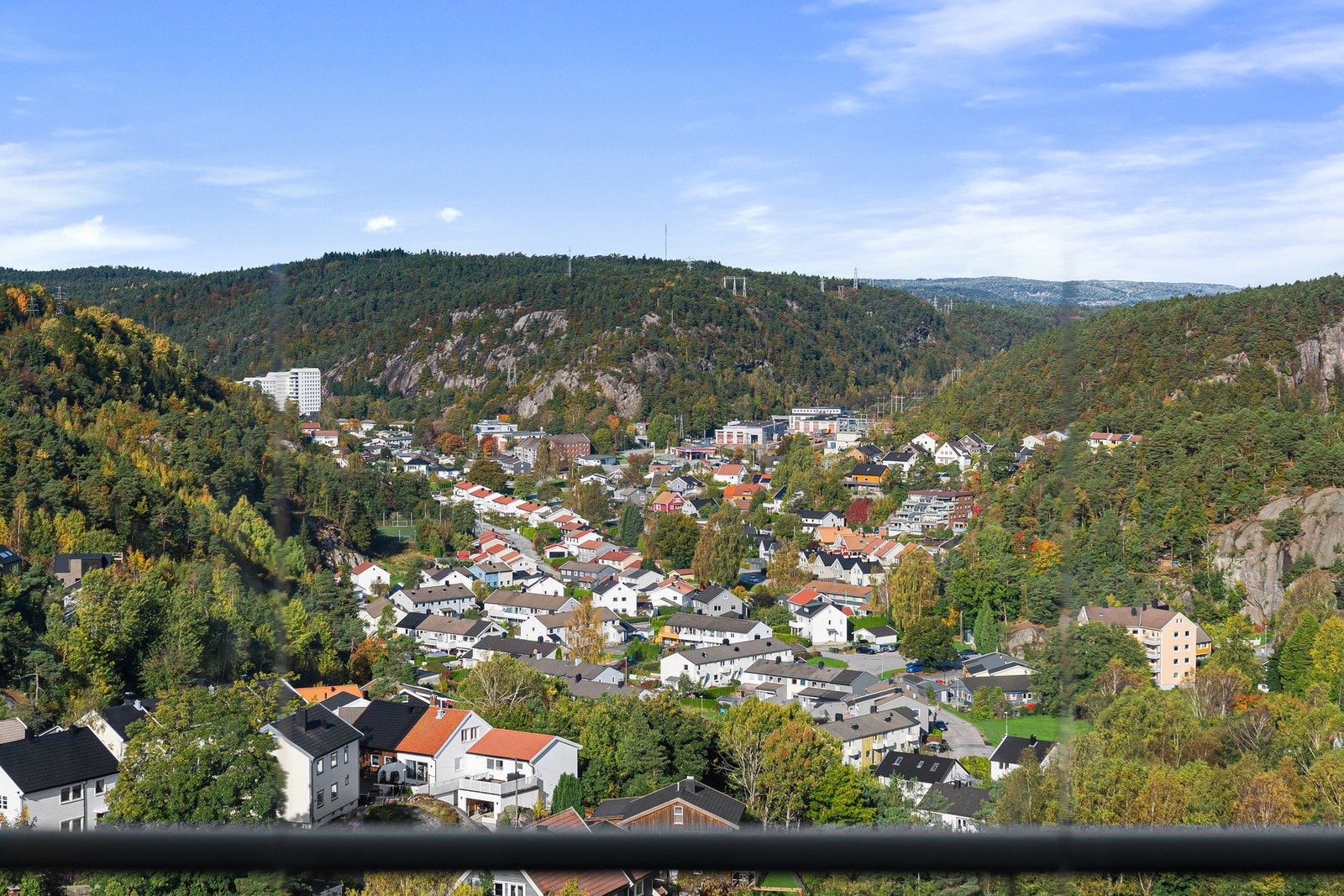 Utsiktsbilde fra veranda Galleribilde