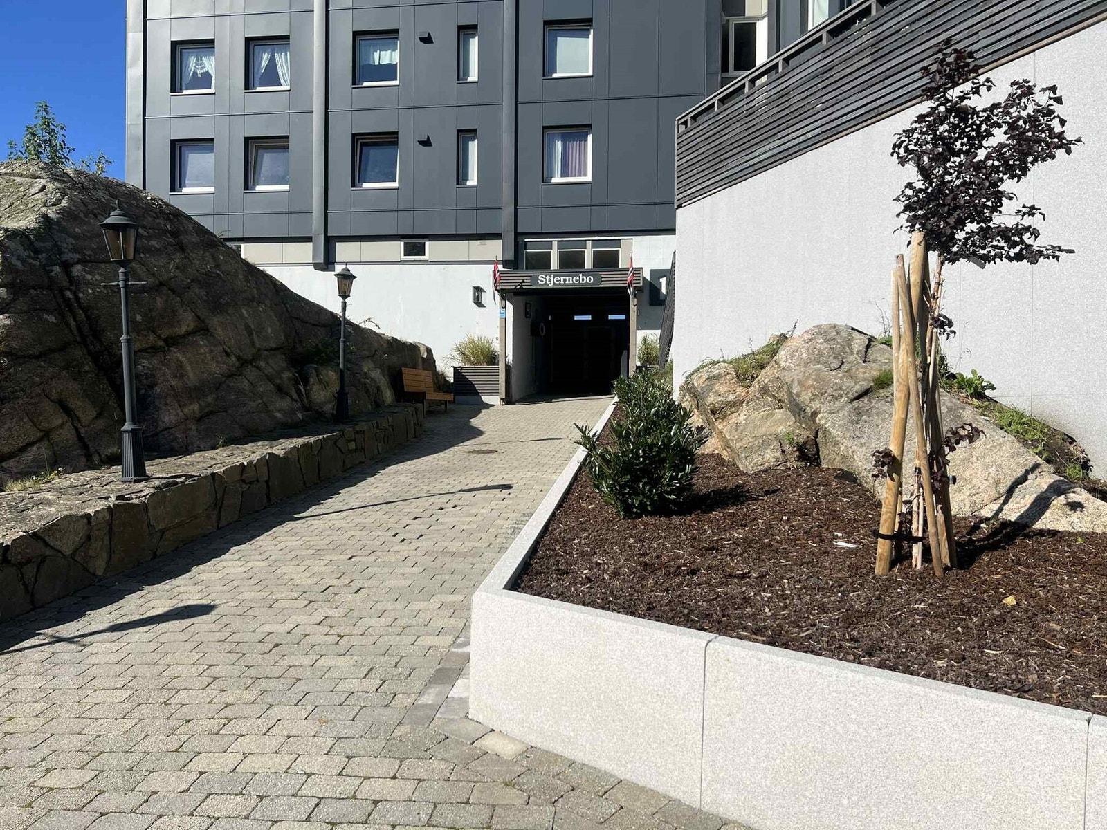 Fra inngangspartiet til bygget Galleribilde