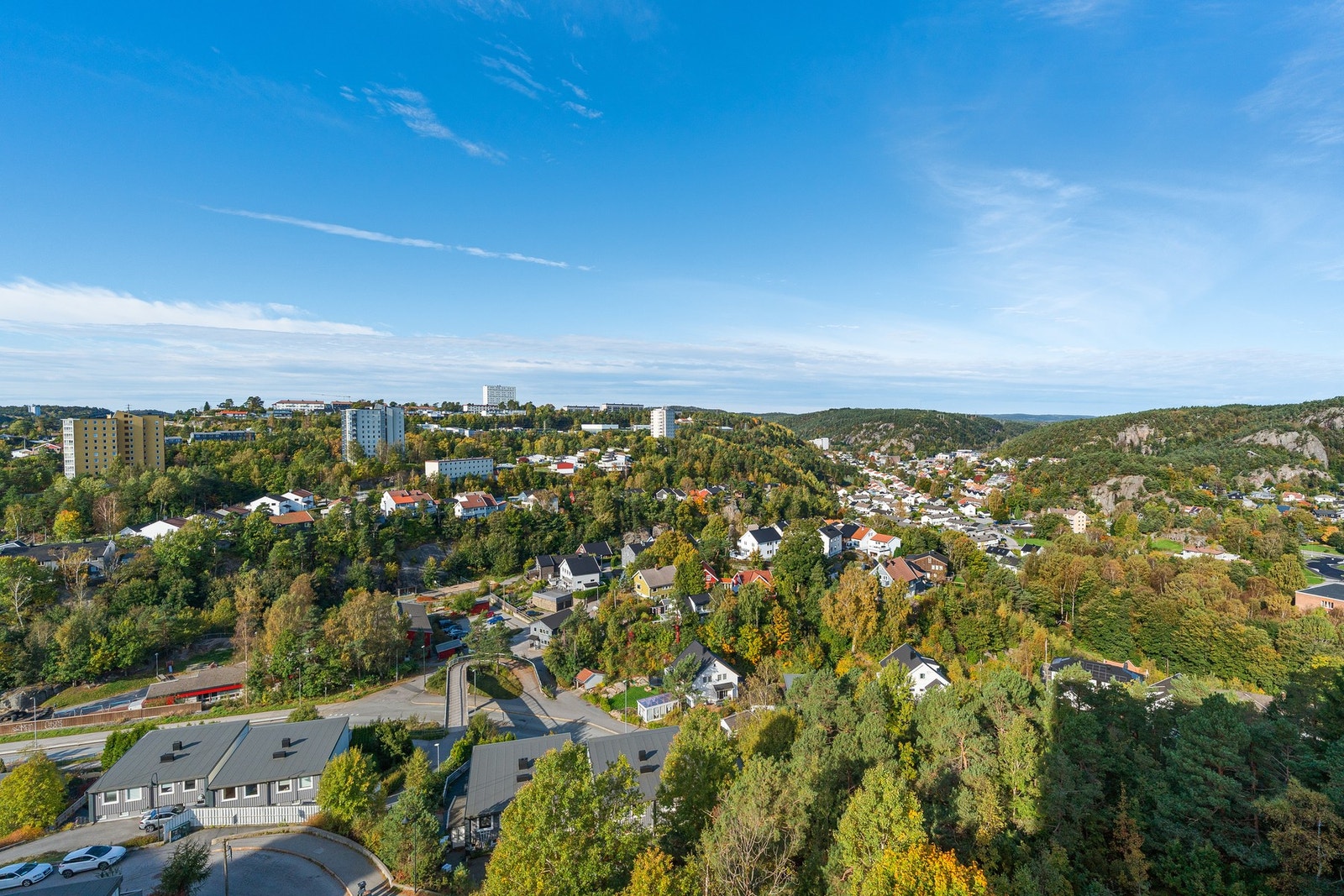 Utsikten fra verandaen Galleribilde