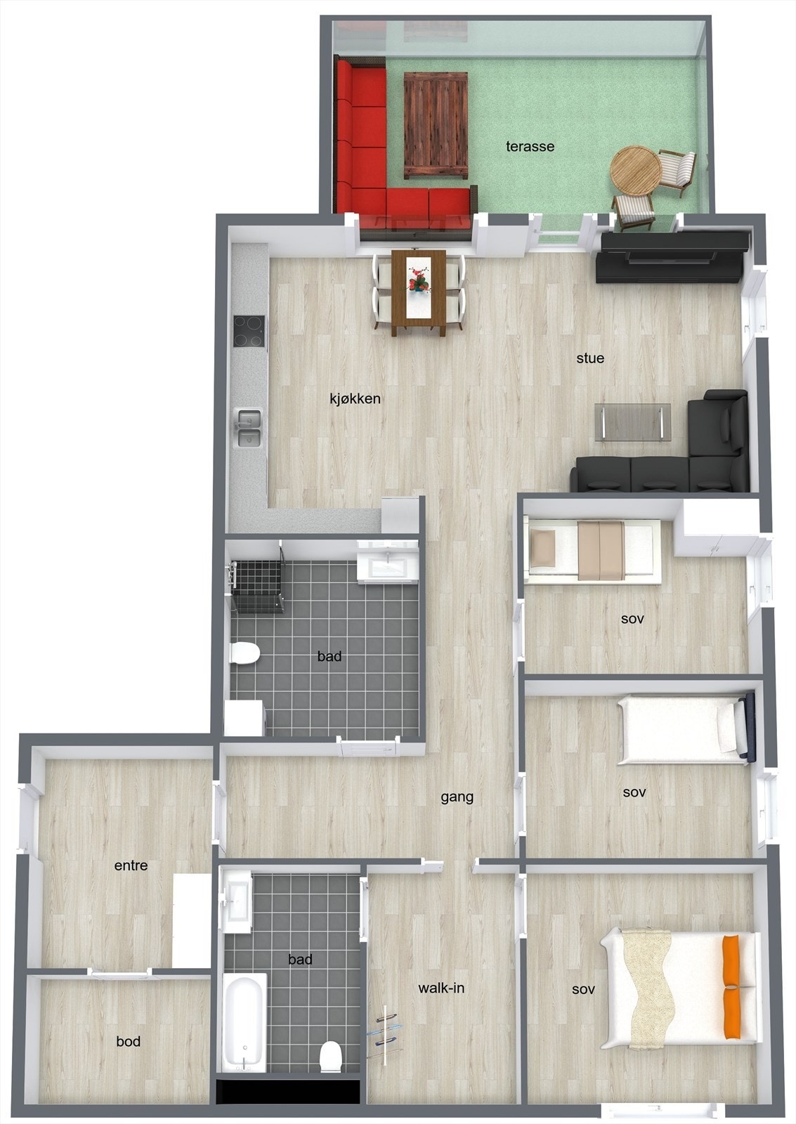 Plantenging. Galleribilde