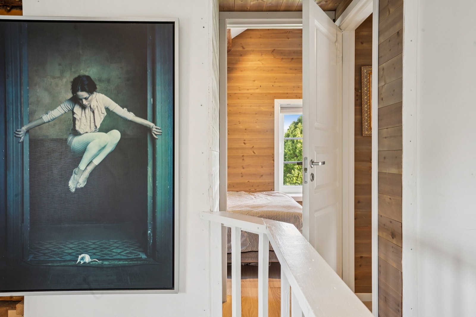 Gang og soverom Galleribilde