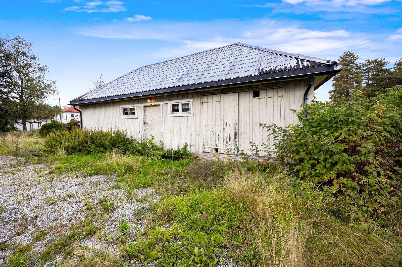 Uthuset har et areal på ca. 57 m² Galleribilde