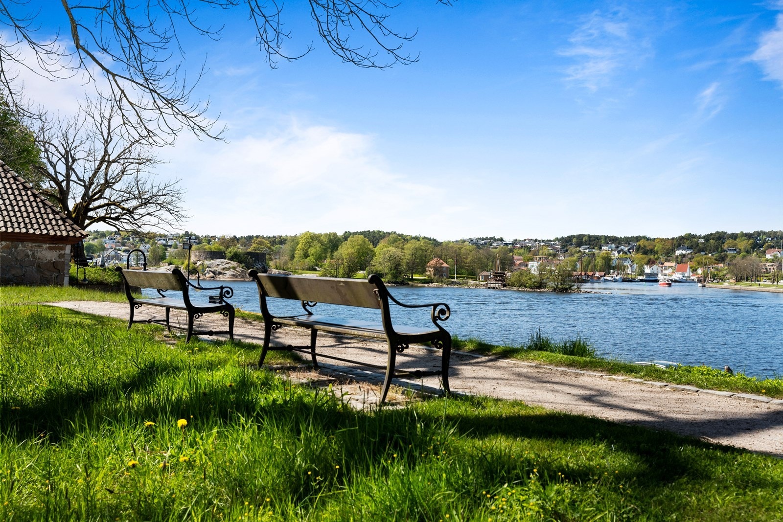 Det er kort vei til strandpromenaden. Galleribilde