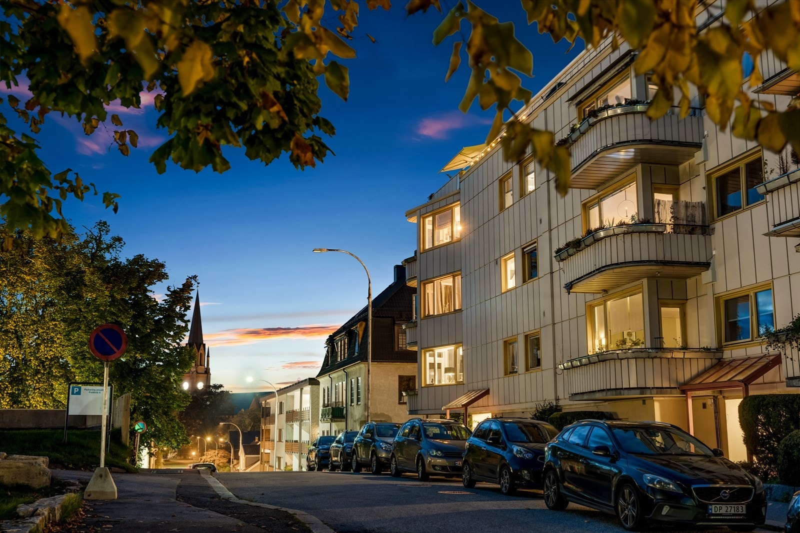 Bygget ligger svært sentralt i Fredrikstad sentrum. Galleribilde