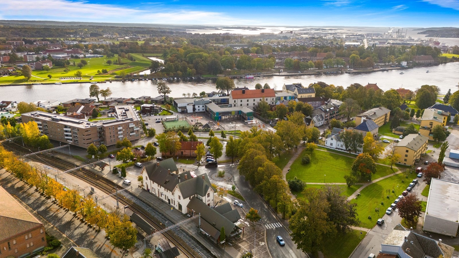 Dronebilder nærområde. Galleribilde