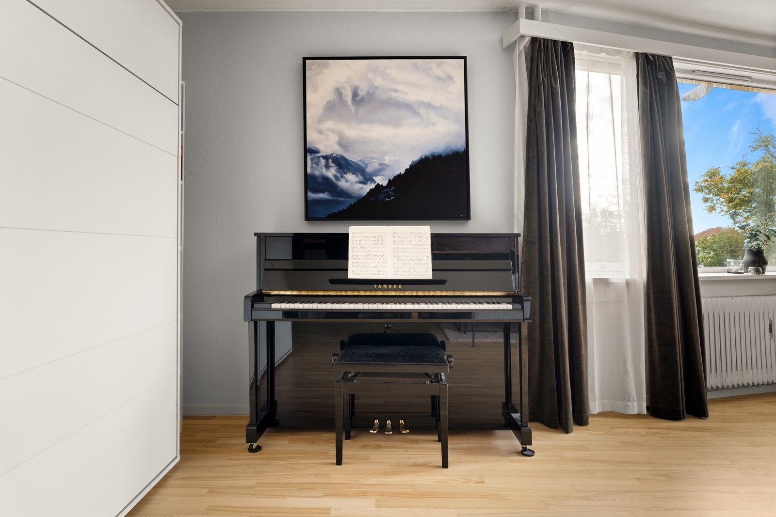 Fra stuen. Galleribilde