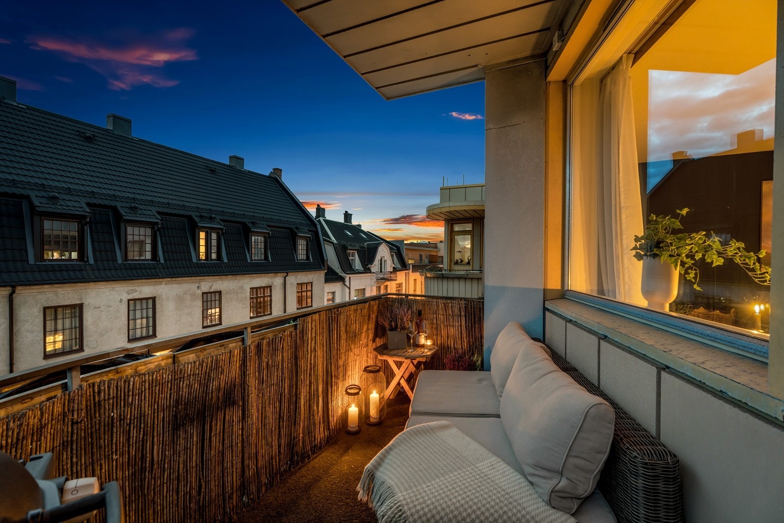 Overbygd balkong. Galleribilde