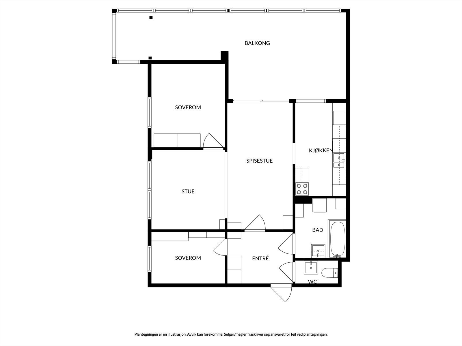 - Plantegning - Galleribilde