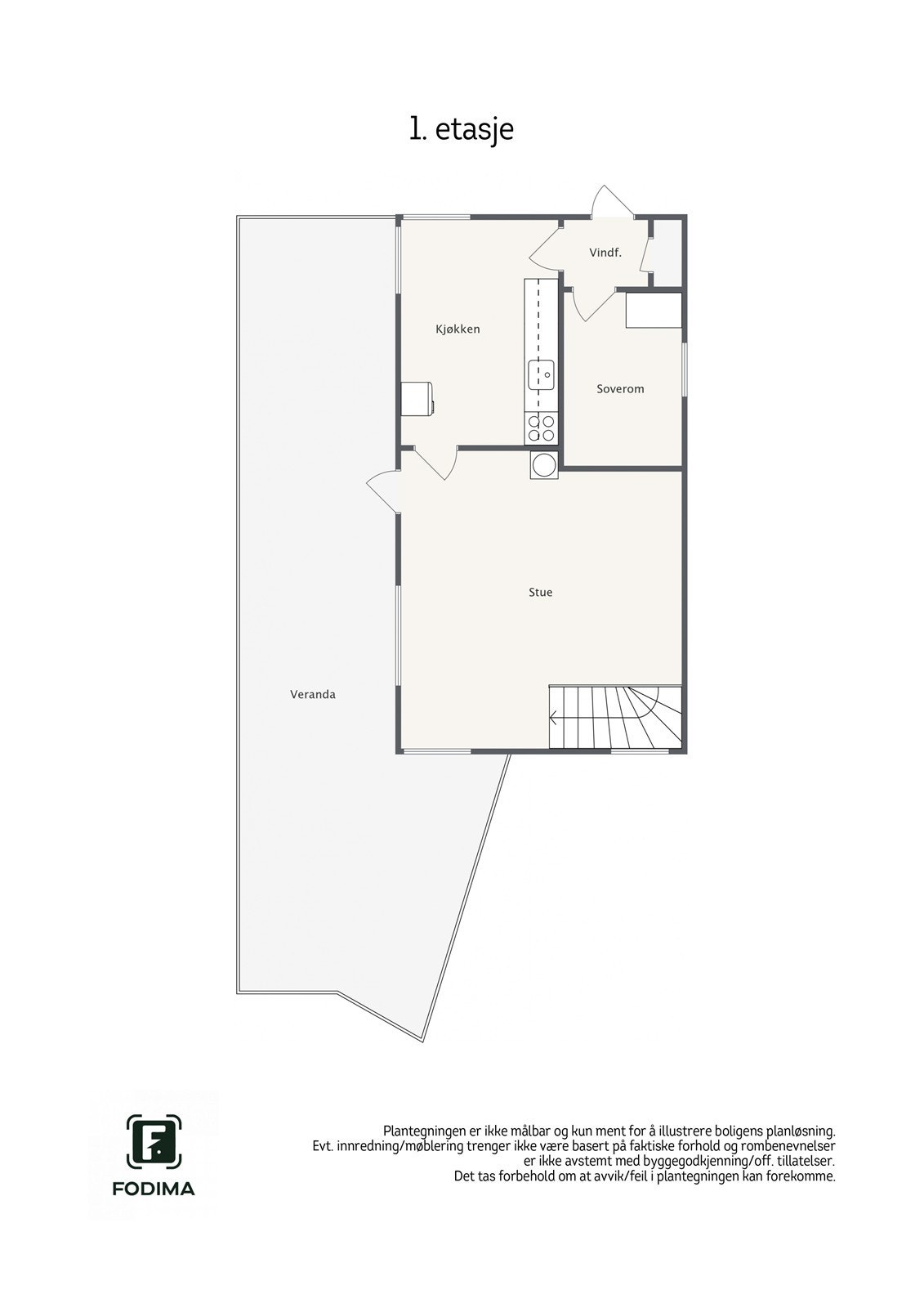 Hakanesvegen 120 - 2D - 1. etasje Galleribilde