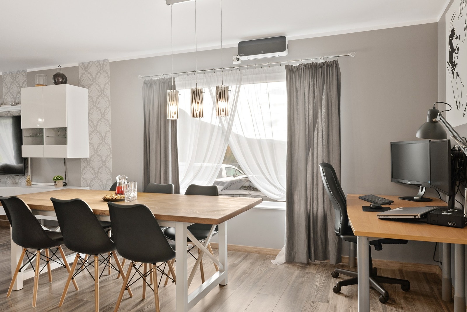 Velegnet sone for spisegruppe Galleribilde