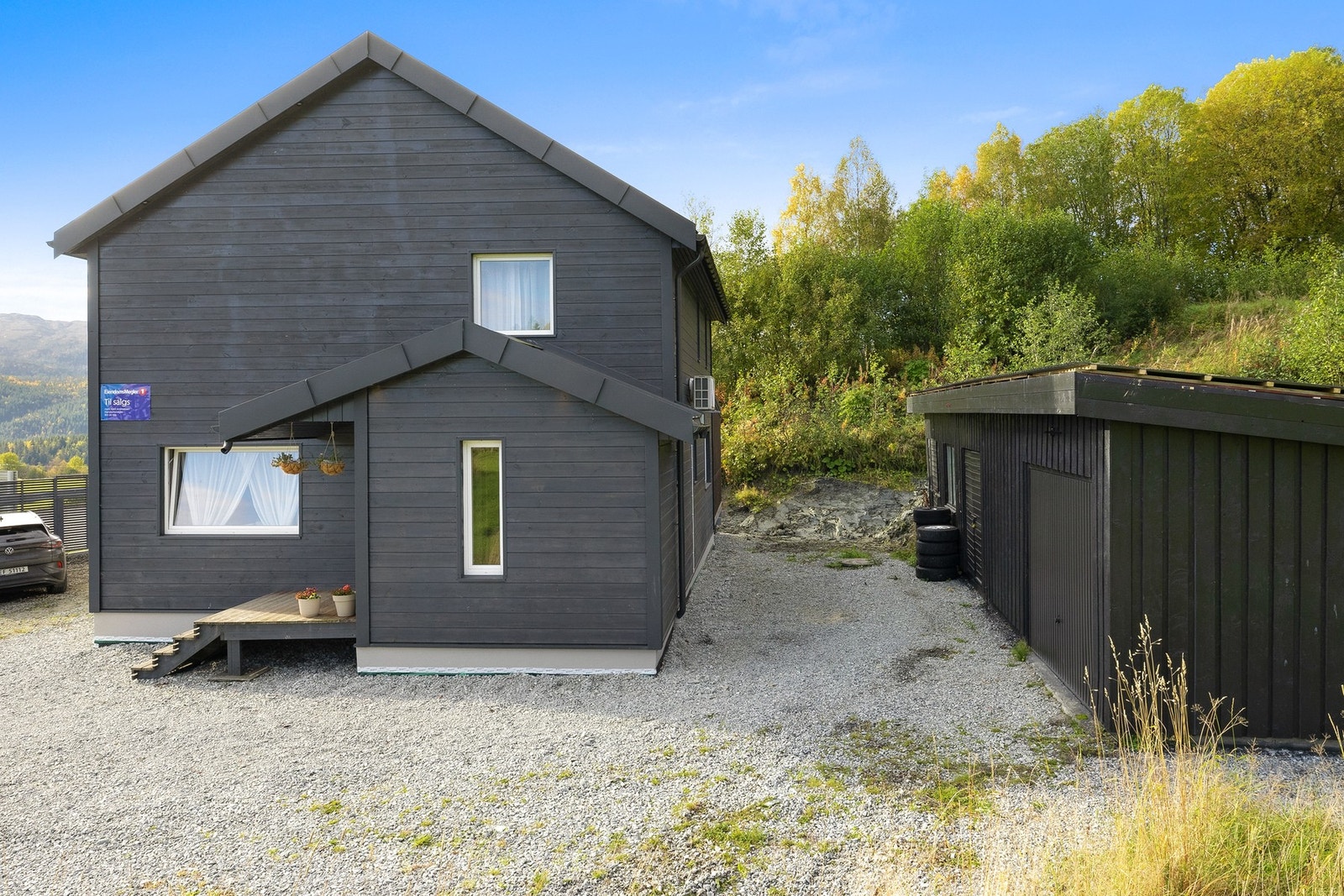 Oppgradert enebolig beliggende i landlige omgivelser på Gartland i Grong kommune Galleribilde