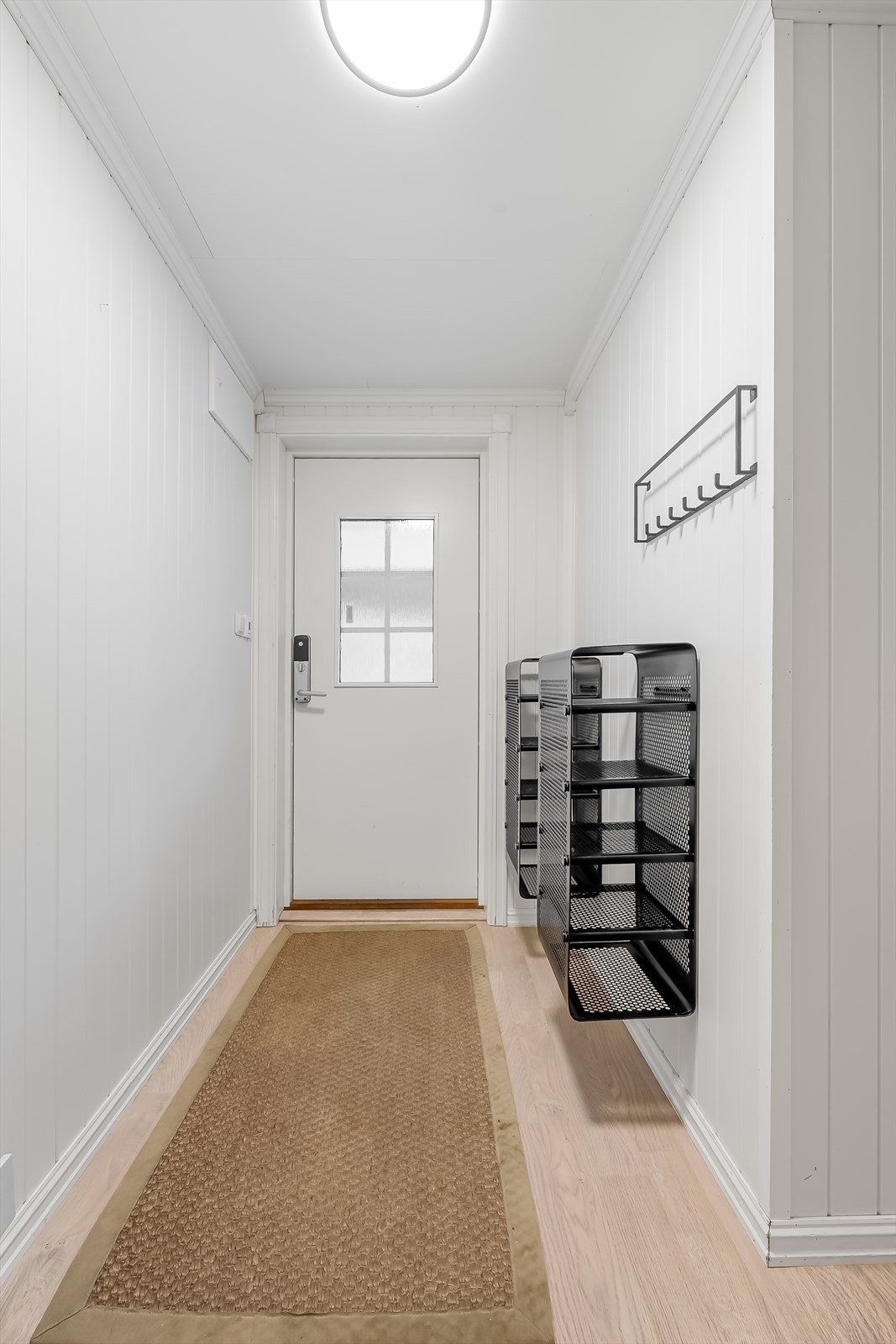 Inngangsparti i underetasjen. Galleribilde