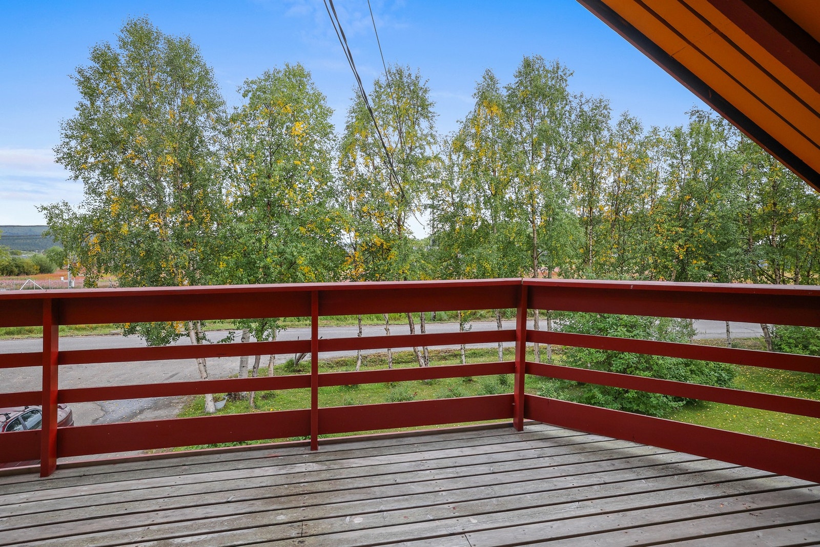 Balkong mot øst. Galleribilde