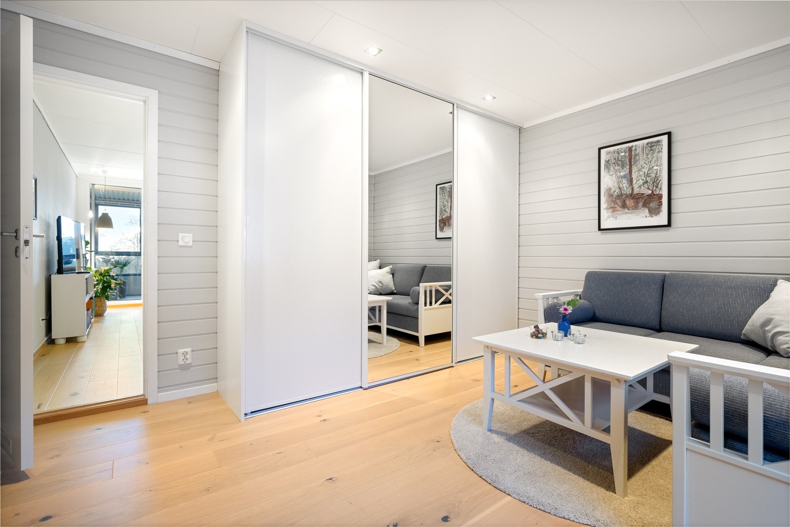 Hovedsoverommet måler hele 13,7 m² Galleribilde