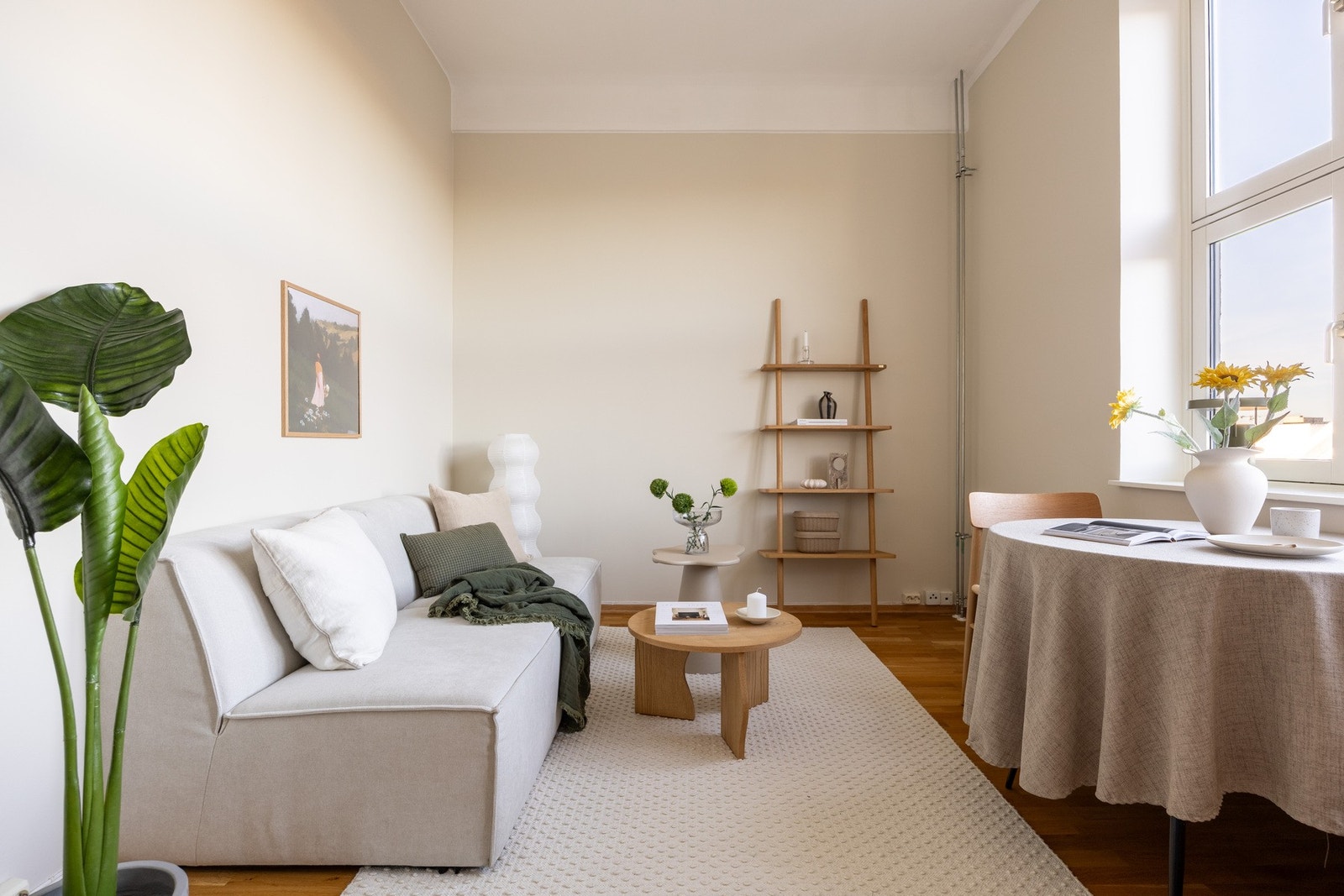 Det er plass til å innrede i ulike soner. Galleribilde