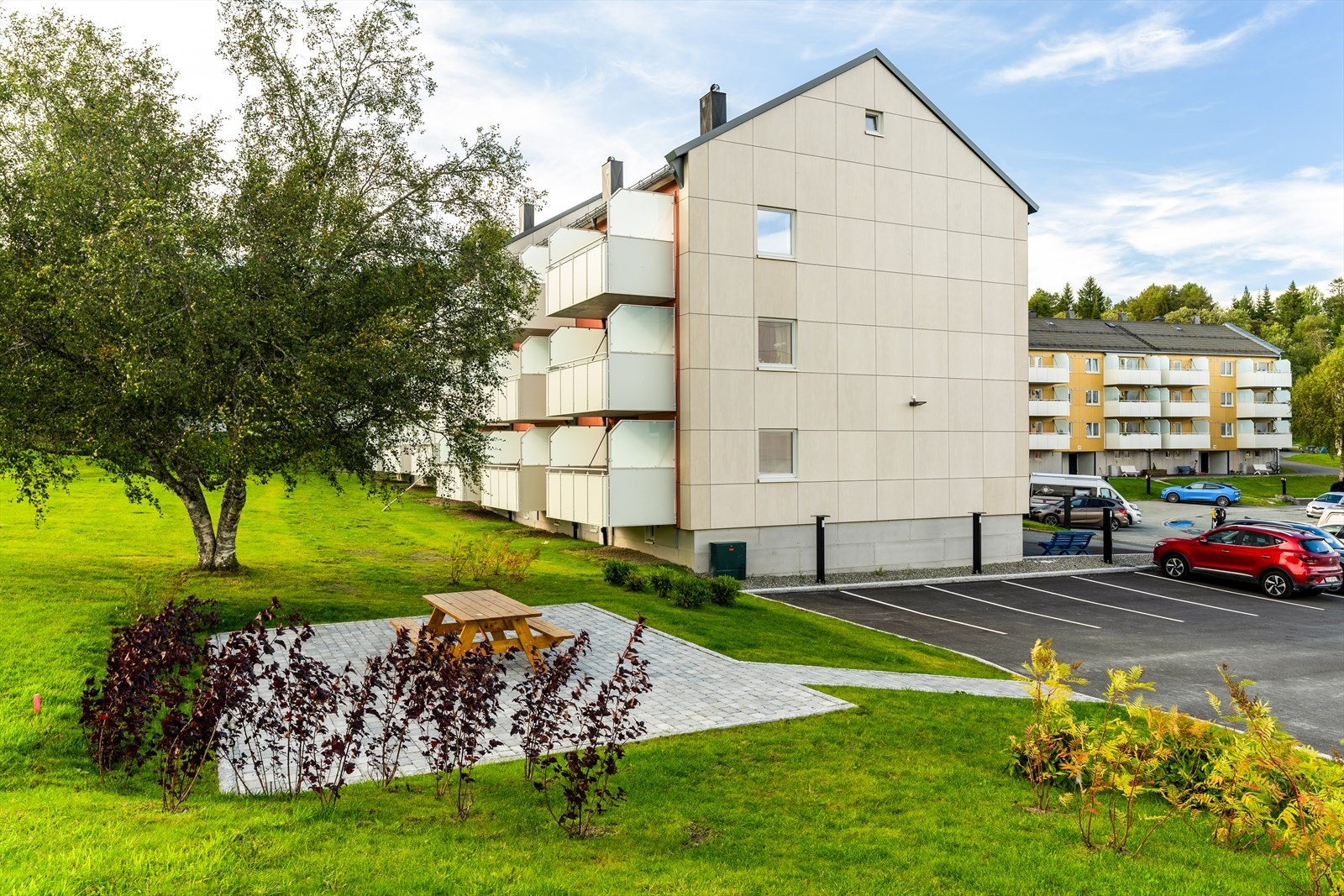 Her vil man også kunne nyte av flotte uteareal. Galleribilde