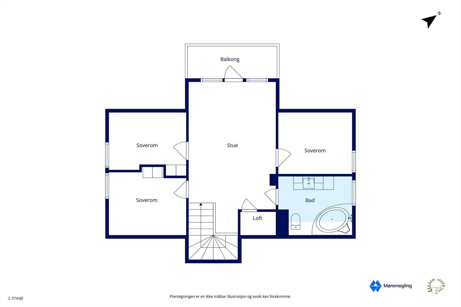 Plantegning Galleribilde