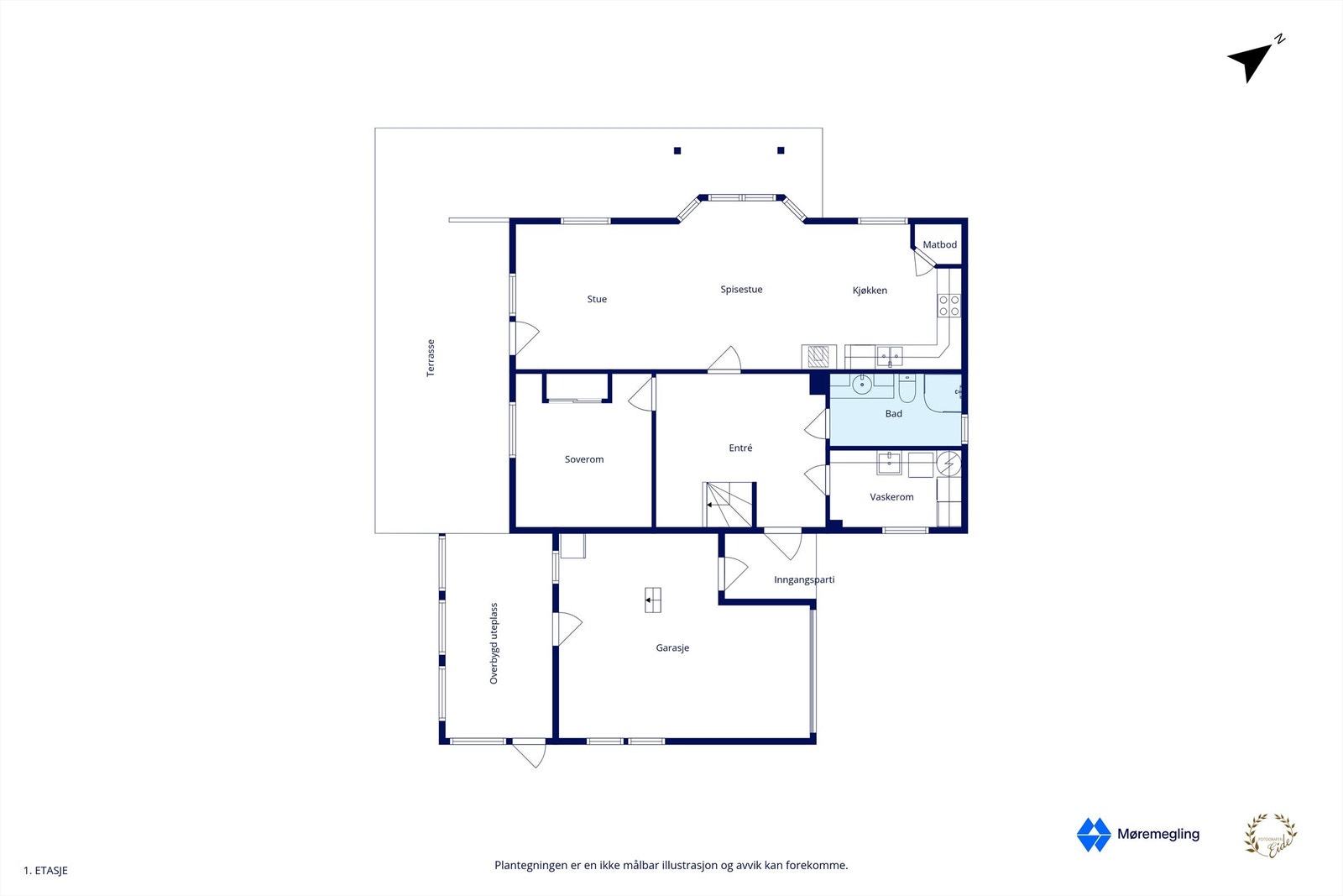Plantegning Galleribilde
