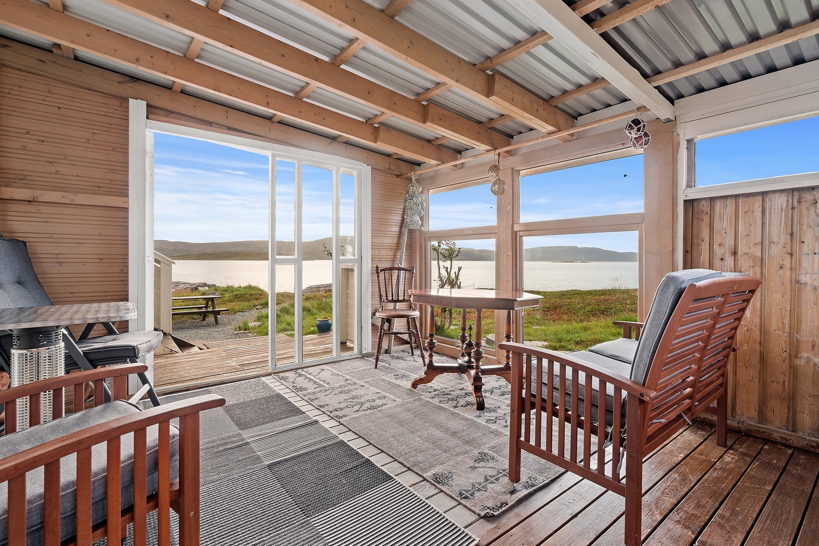 Vinterhage / Utestue Galleribilde