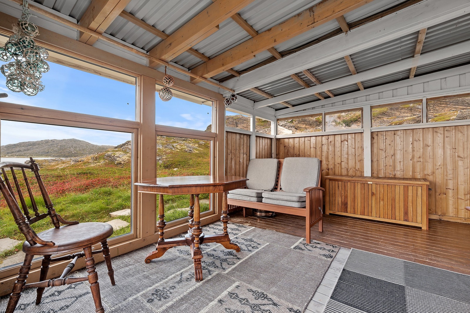 Vinterhage / Utestue Galleribilde