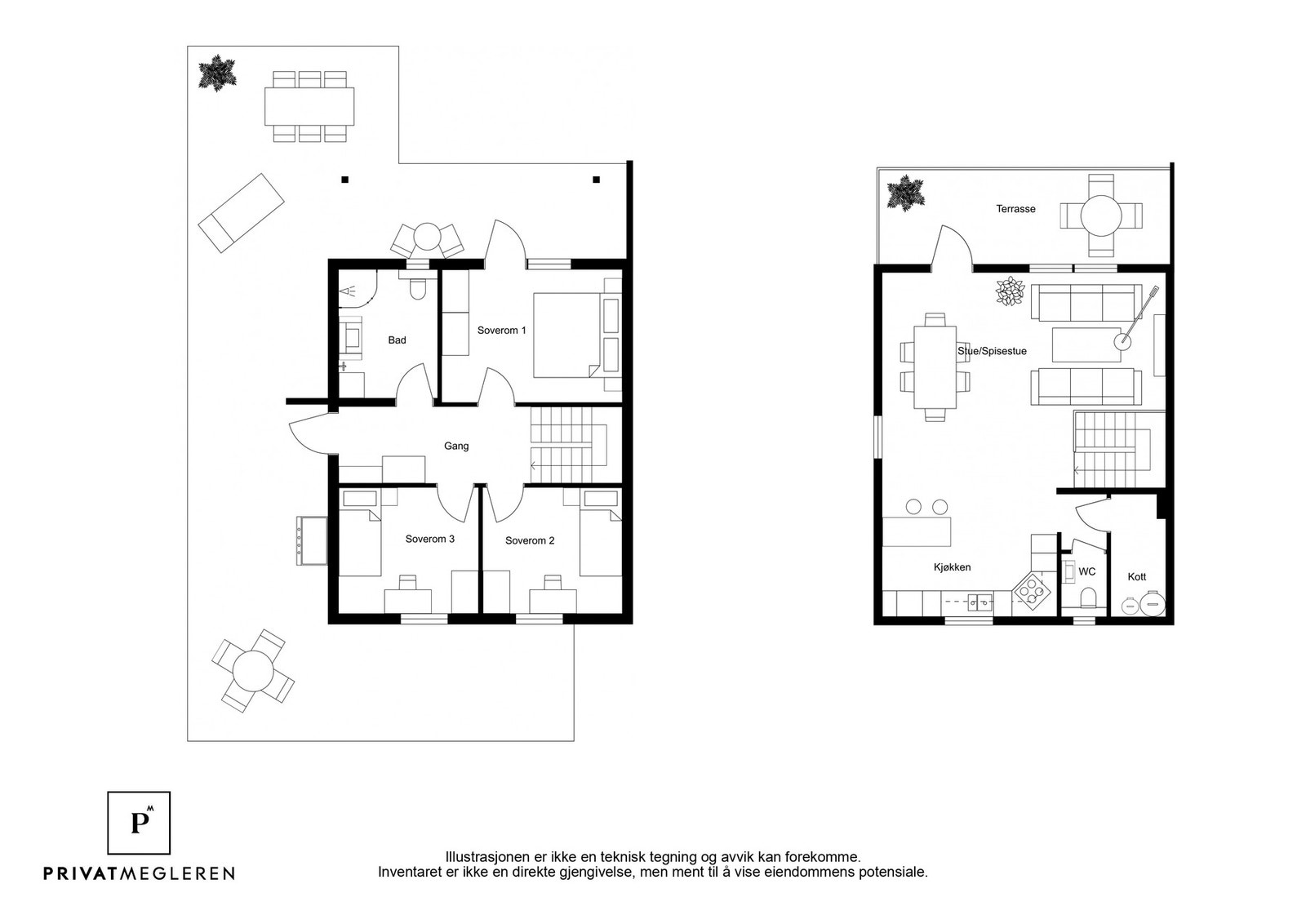 Boligen er presentert av PrivatMegleren Sarpsborg. Galleribilde