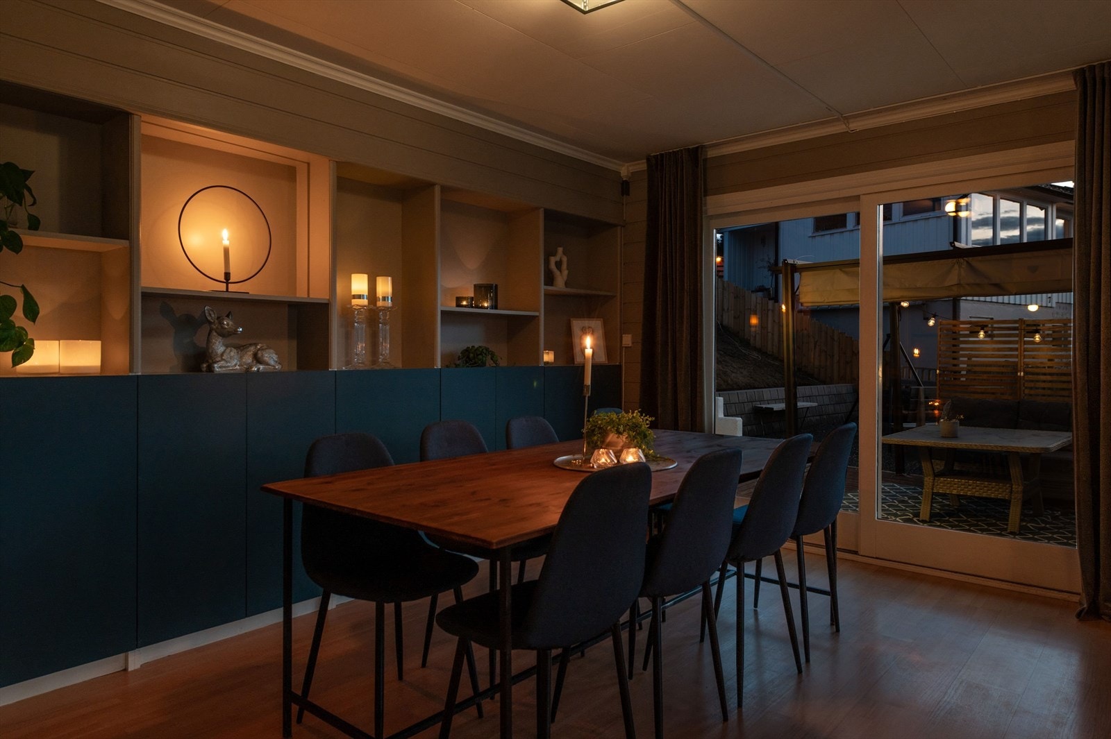 Nydelig stemning på kvelden. Galleribilde