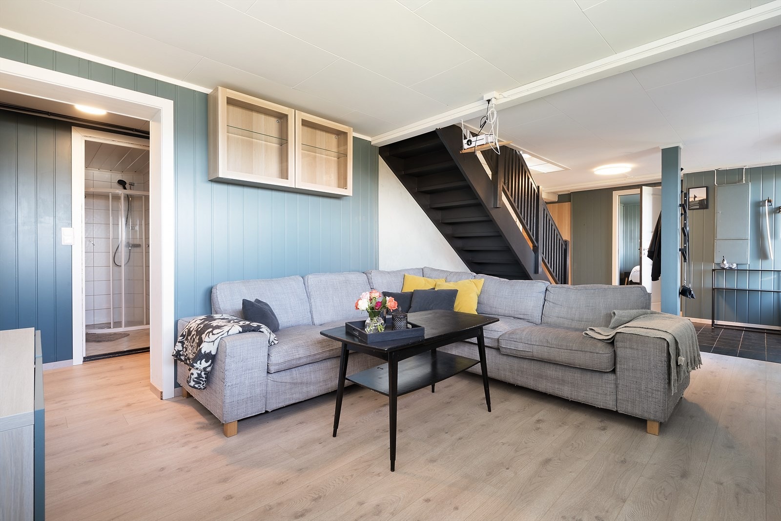 Hall i underetasjen. Galleribilde