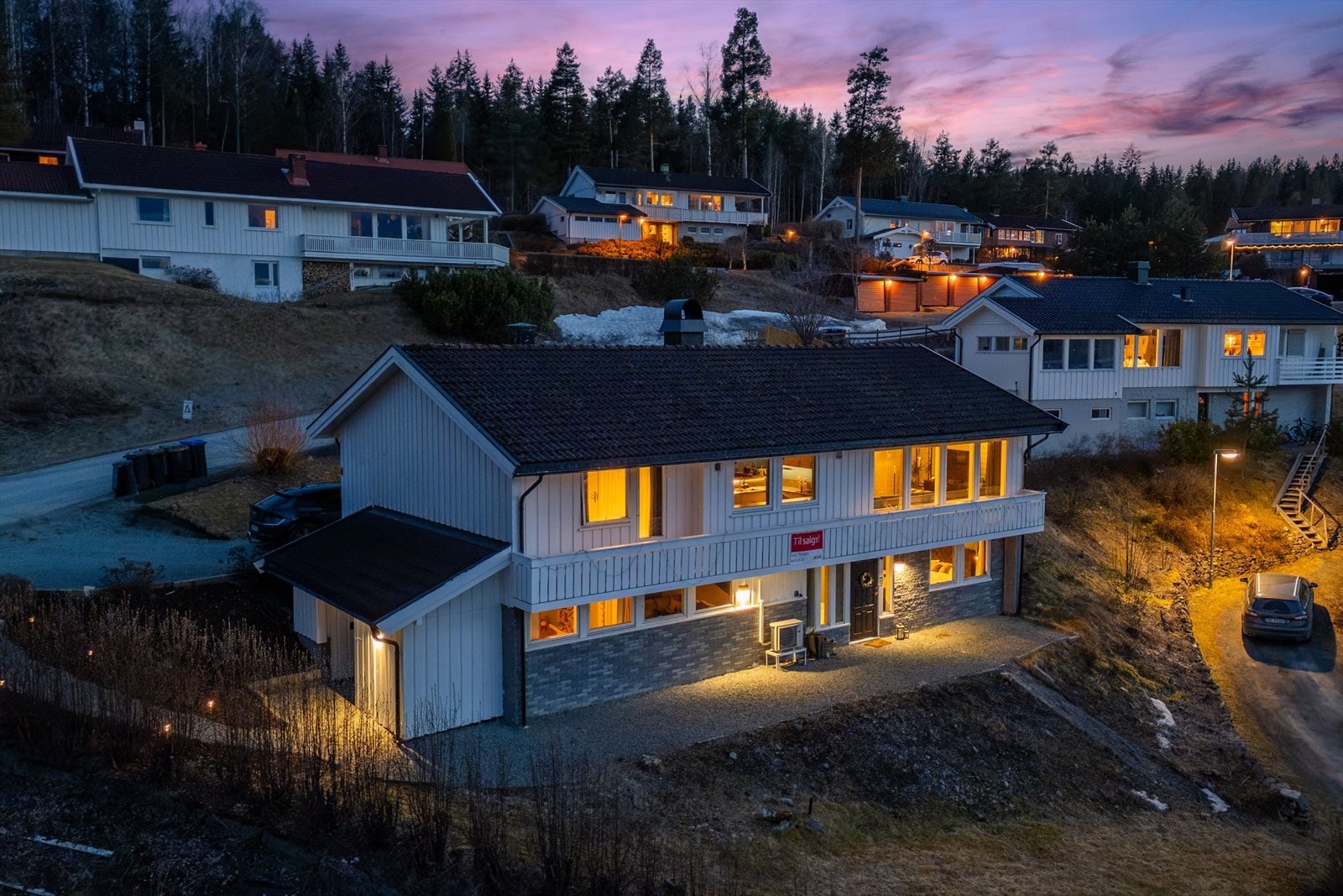 Når nabolaget går til ro. Galleribilde