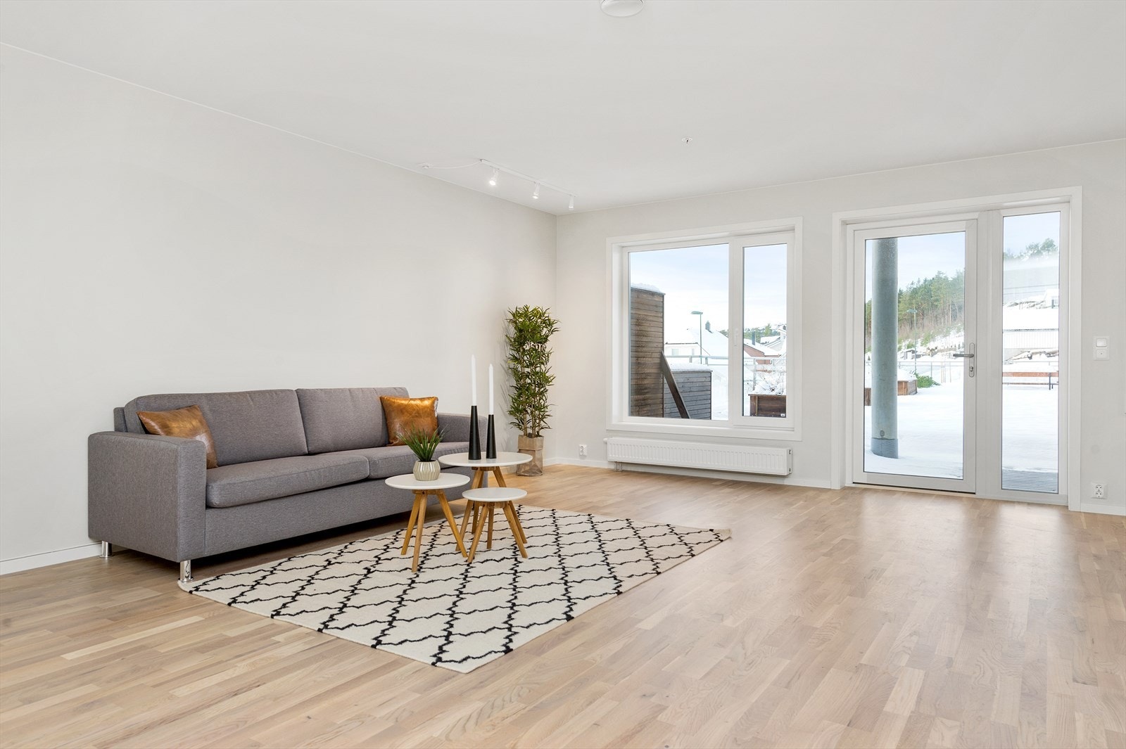 Stue (Alle bilder er hentet fra leilighet i etasjen under som er identisk.) Galleribilde