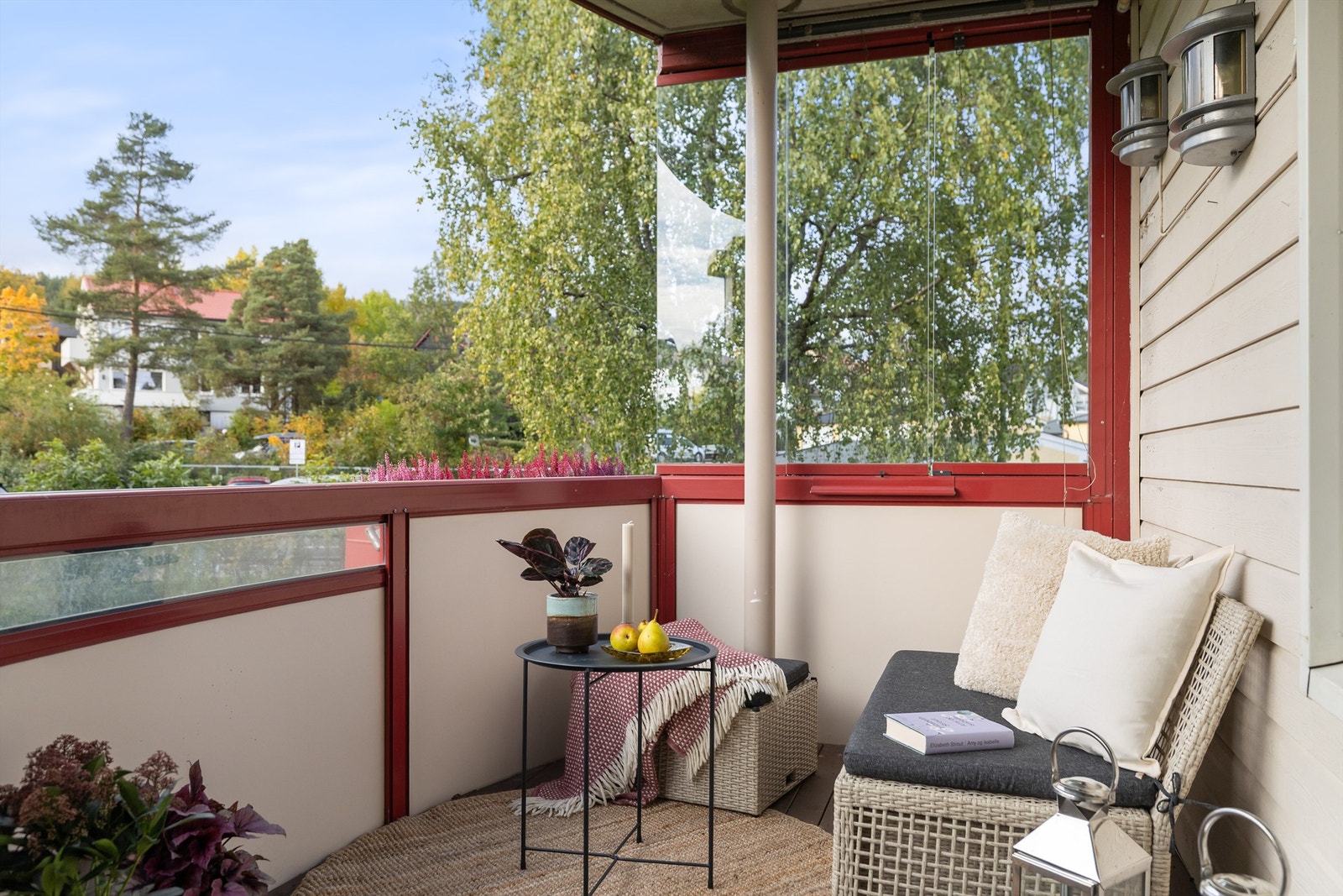 Her kan man nyte sene sommerkvelder. Galleribilde