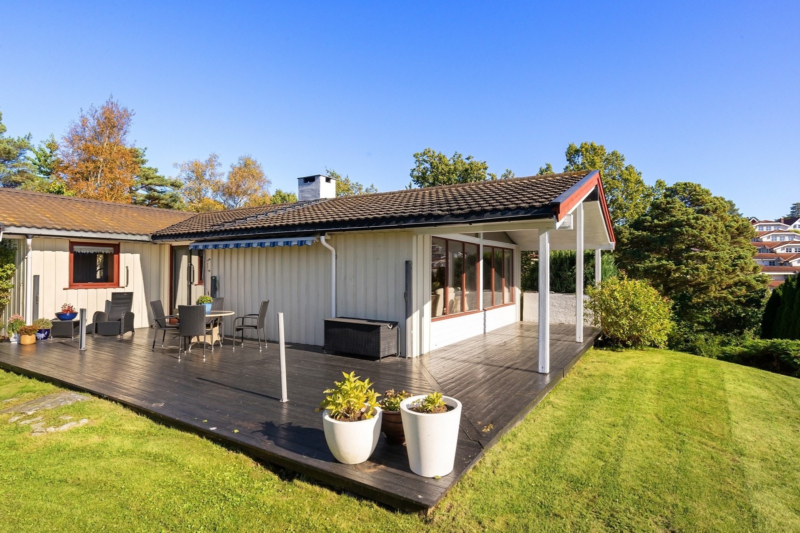 Terrasse og hage Galleribilde