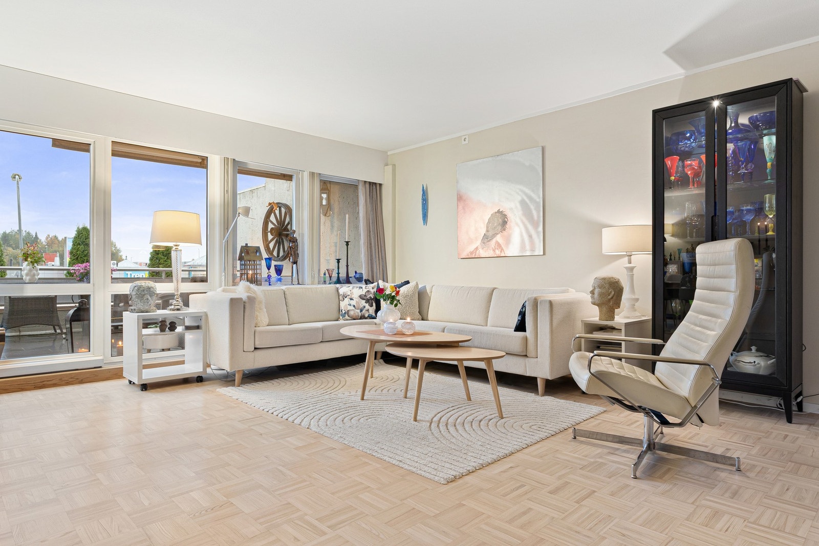 En innbydende og pen leiligheten i attraktive Tonstad terrasse. Galleribilde