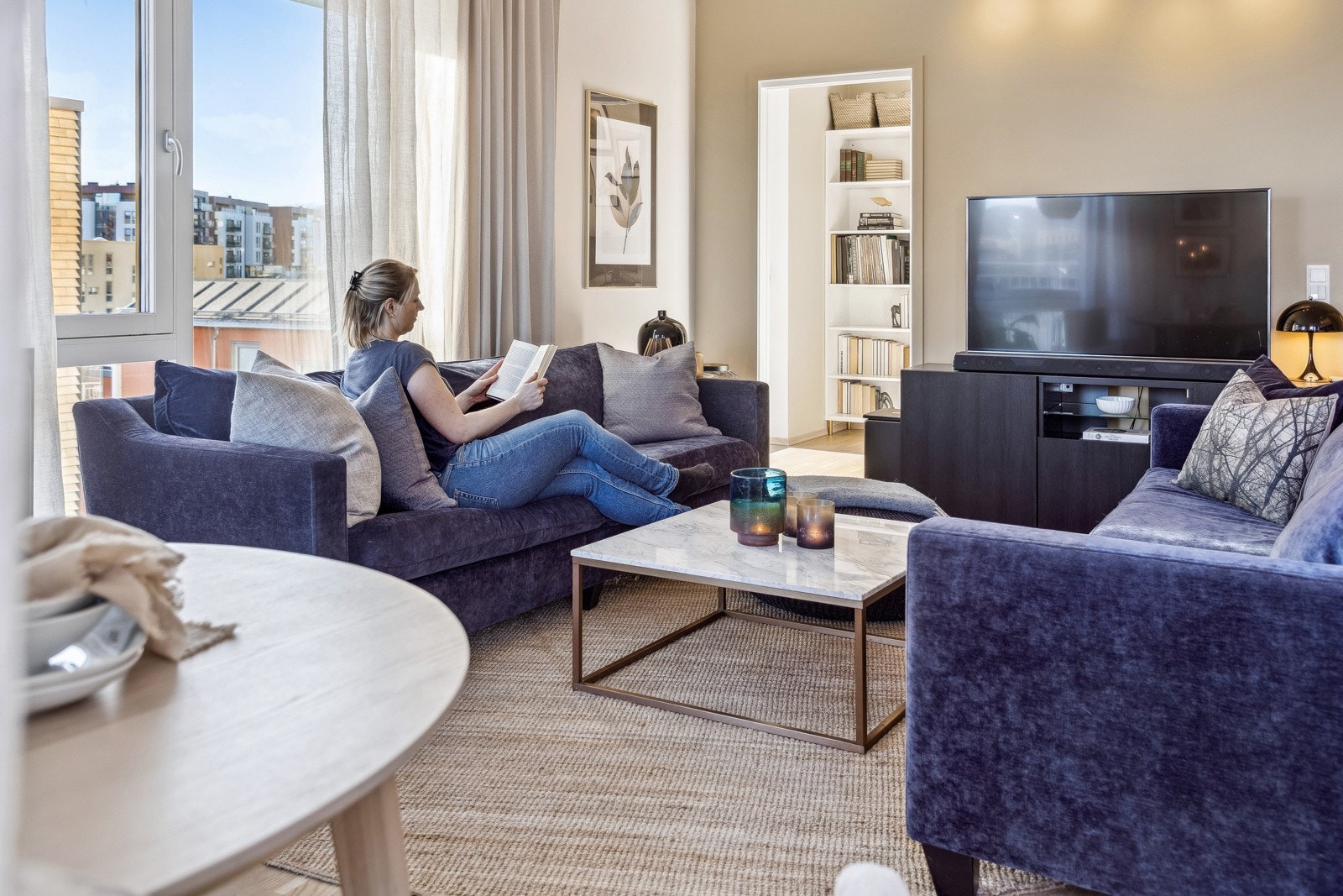 Stuen er hjertet i hjemmet - her skapes gode minner. Galleribilde